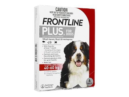 フロントラインプラス (40kg～60kg) Frontline Plus For Dogs