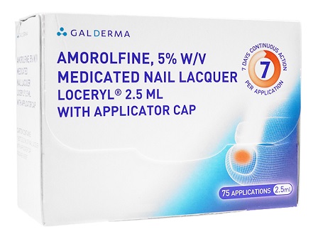 Loceryl 5% Medicated Nail Lacquer（ロセリル・メディケイテッドネイルラッカー）