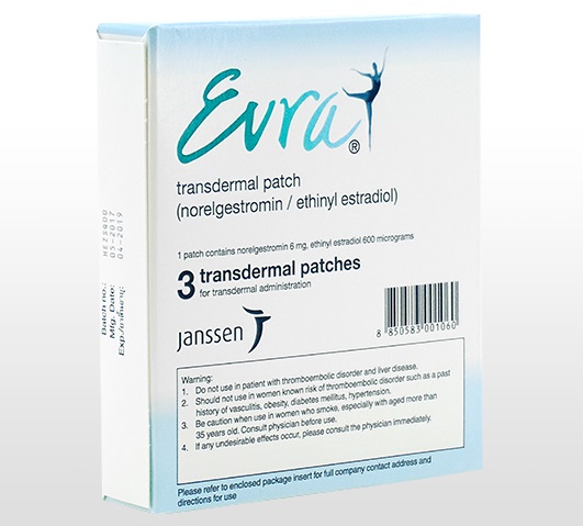 エブラパッチ (Evra Patch 3transdermal patches)